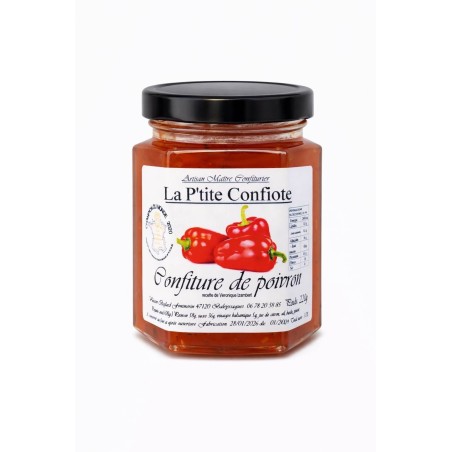 Confiture de poivron sucrée-salée – Fromages & foie gras