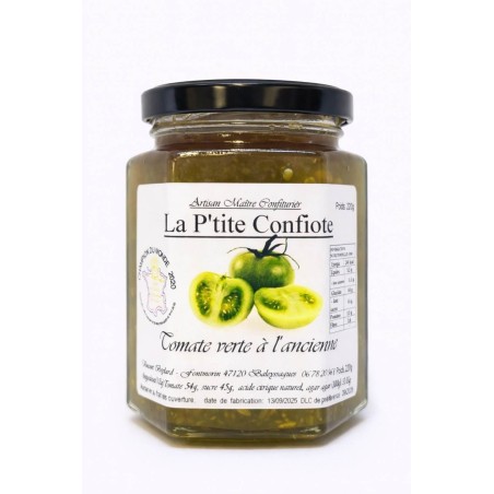 Confiture de tomate verte – 220 g