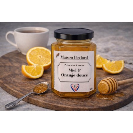 Miel orange douce – Préparation gourmande 250 g