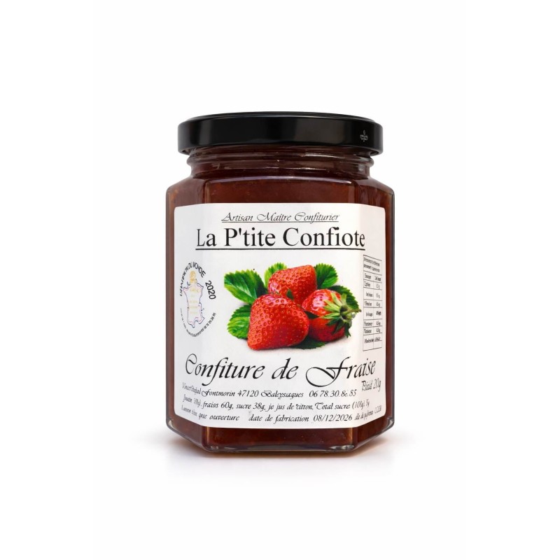 Confiture de fraise – 220 g