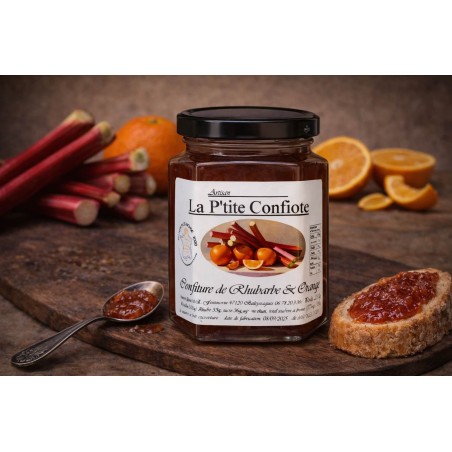Confiture de rhubarbe – 220 g