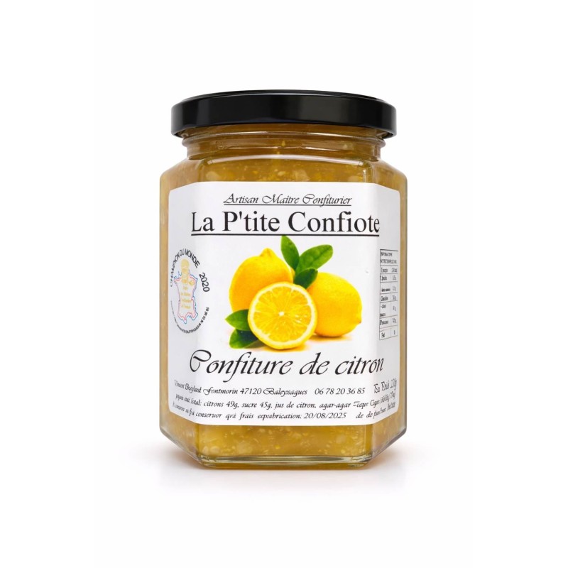 Confiture de citron – 220 g