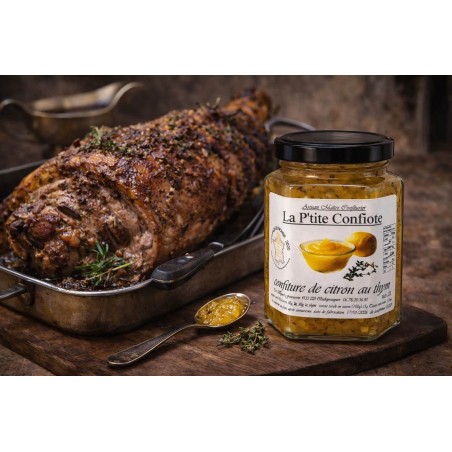 Confiture de citron au thym – 220 g