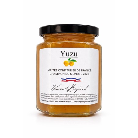 Gelée de yuzu – Saveur agrume japonaise 220 g