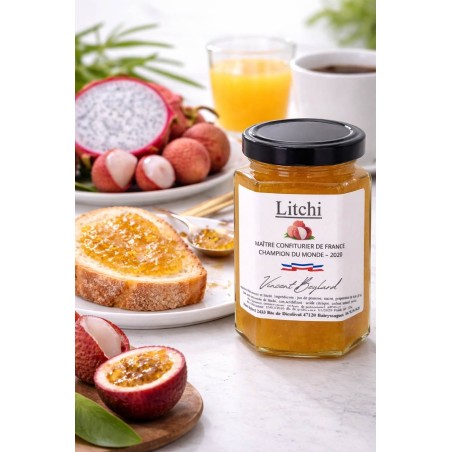 confiture de litchi