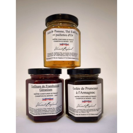 Pack Découverte Signature – 3 confitures artisanales | Maison Beylard